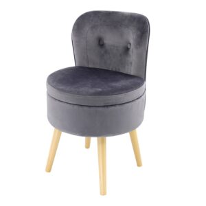 Chair with wood legs -HS15-CH11E