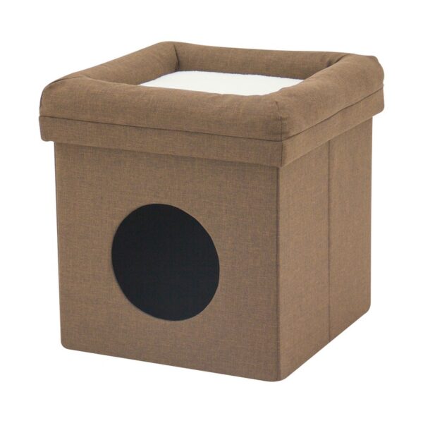 Pet house with one round entrance -HS15-PT08E