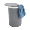 Round laundry basket ottoman -HSLB-1