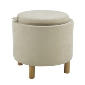 Storage tray stool table -HS-WL01E