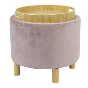 Storage tray stool table style1 -HS-WL02E 1