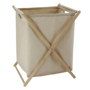 Wood laundry basket -HSLB-2