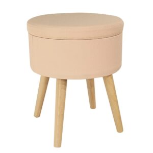 Wooden foot storage stool -HS-WL11E