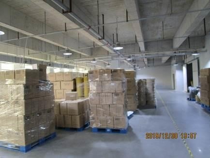 Photo 53 Finished goods warehouse