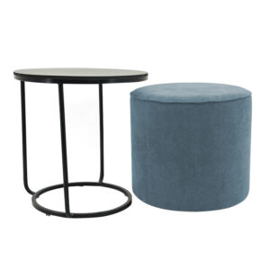 Pouffe Ottoman Table