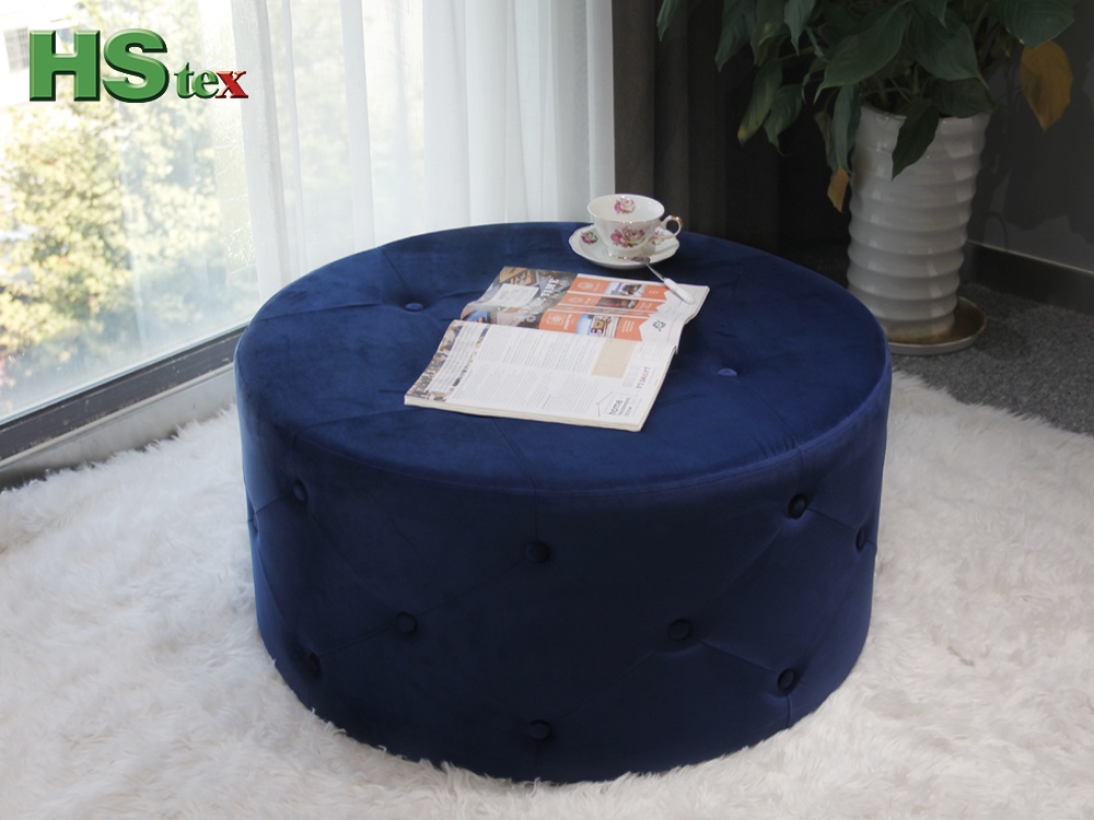 Round stool with buttons (big size)