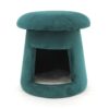 Mushroom pet house with one big entrance
