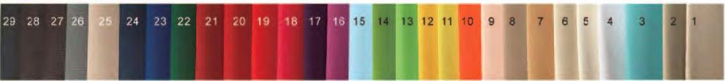 PVC Color Swatches