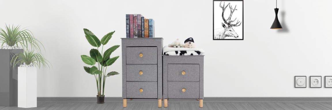 Wholesale Furniture-Storage Ottoman with Drawers