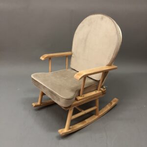Rocking Chair with Polyester Cushion 1