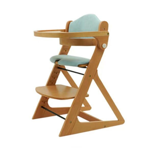 High Wooden Feeding Chair for Toddler