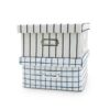 Foldable Fabric Storage Boxes and Baskets with Lift-off Lid