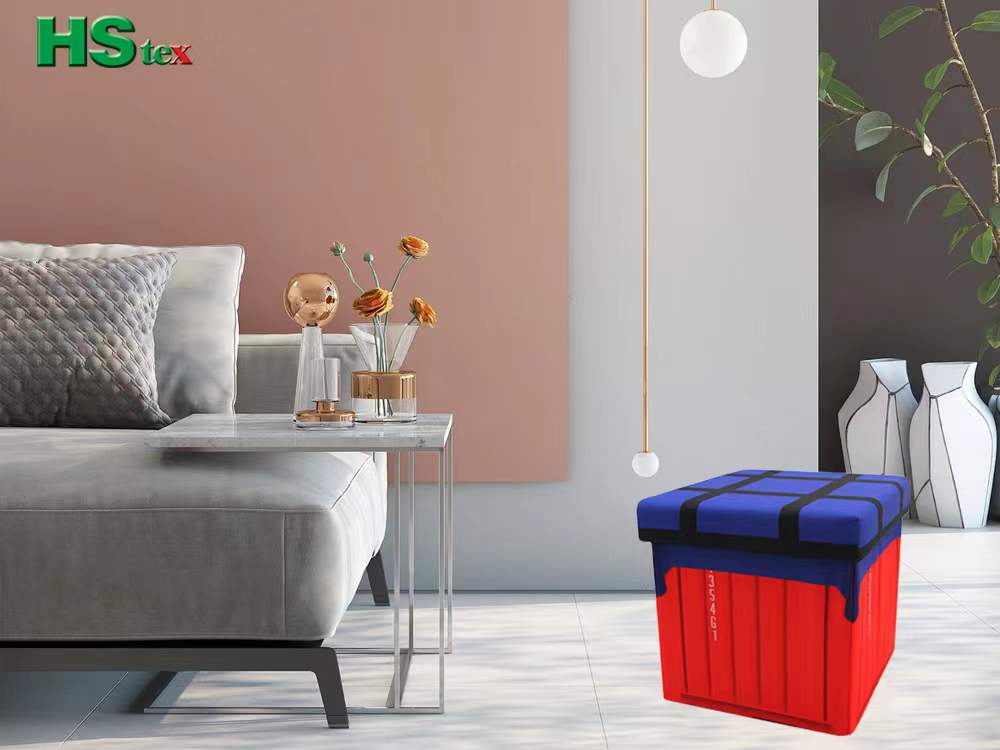 foldable storage ottoman