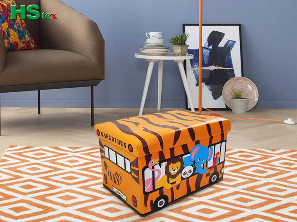 Cartoon Storage Ottoman