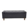 Storage Ottoman Bench with Tufted Top