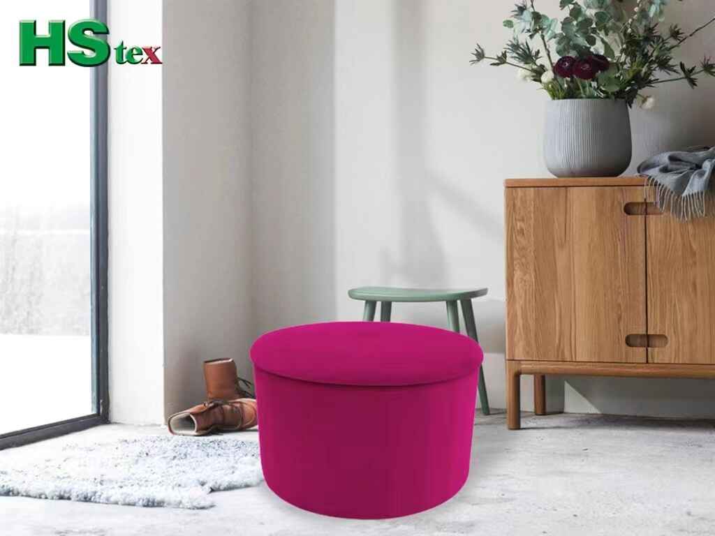 Housetex Viva Magenta ottoman