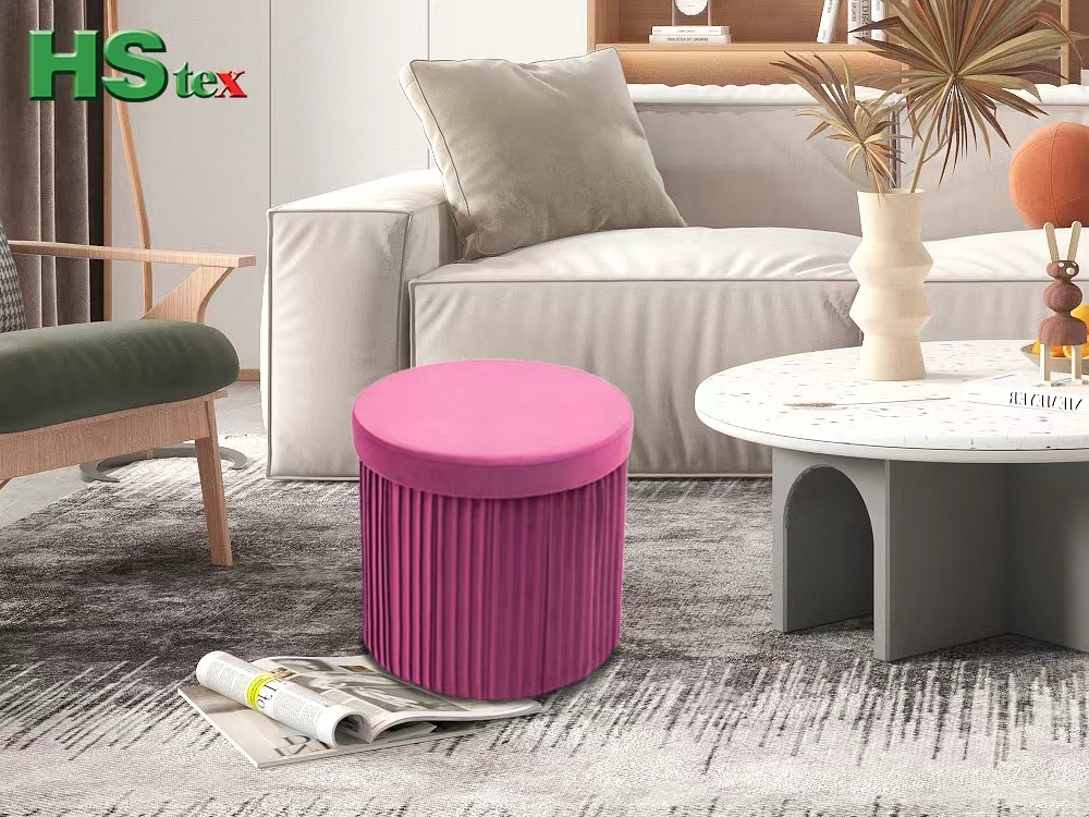 Barbie Pink Ottoman Stool with Storage