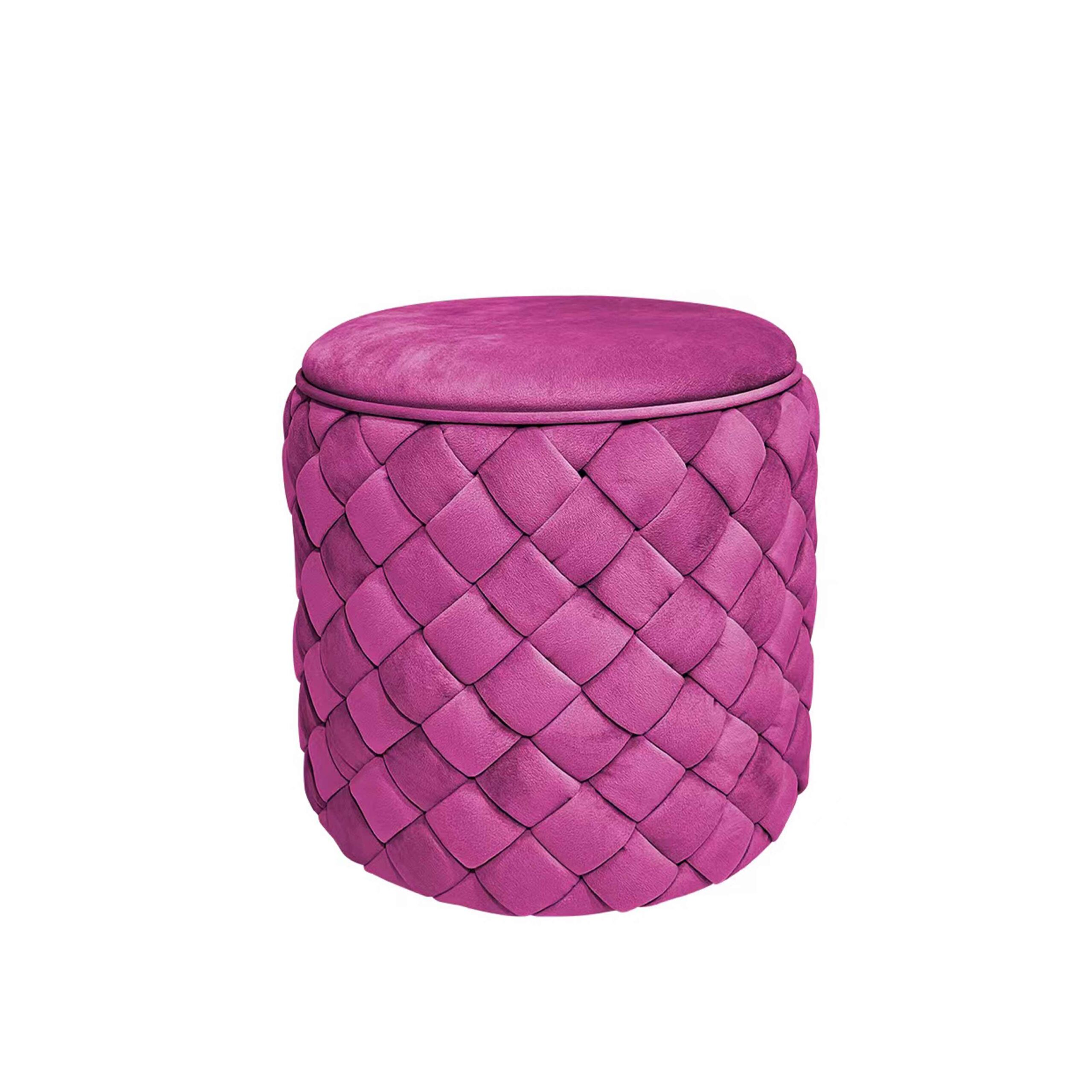 Barbie pink ottoman scaled