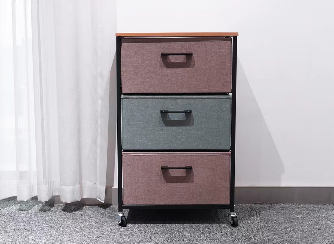 Drawer Fabric Storage Tower