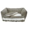 Comfort Couch Style Pet Bed with Attached Pillow
